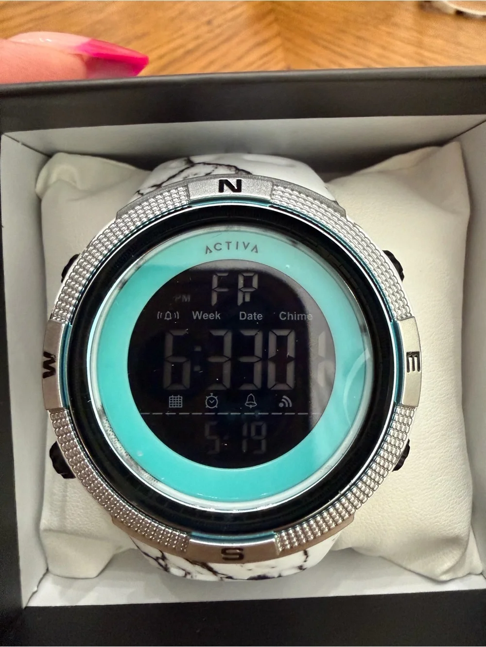 Invicta Summit Activa Digital Sport Watch - Blue and White